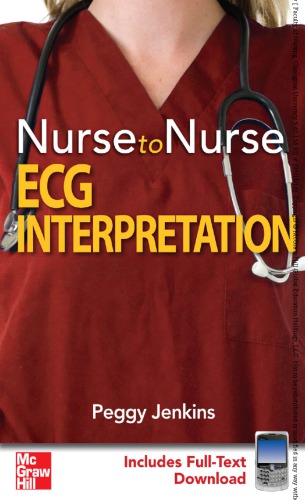 Nurse To Nurse Ecg Interpretation Jenkins Peggy Jean