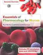 Essentials Of Pharmacology For Nurses 2nd Ed Barber Paul Robertson