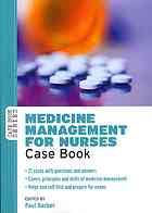 Medicine Management For Nurses Case Book Barber Paul