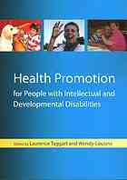 Health Promotion For People With Intellectual And Developmental Disabilities Cousins