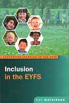 Inclusion In The Early Years Mathieson Kay