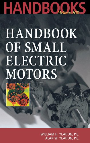 Handbook Of Small Electric Motors 1st Edition Yeadon Alan W Yeadon
