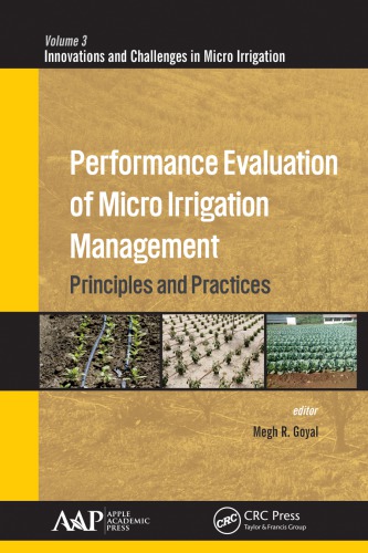 Performance Evaluation Of Micro Irrigation Management Principles And Practices Goyal