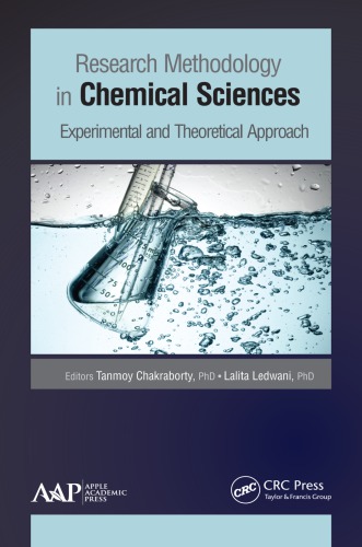 Research Methodology In Chemical Sciences Experimental And Theoretical Approach Chakraborty