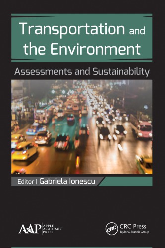 Transportation And The Environment Assessments And Sustainability Ionescu