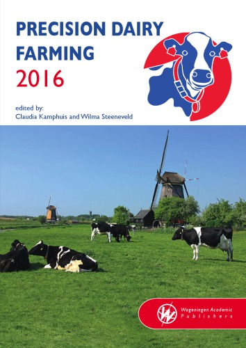 Precision Dairy Farming 2016 Kamphuis Claudia Steeneveld Wilma