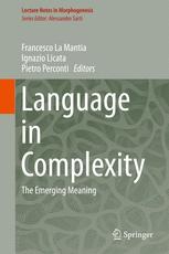 Language In Complexity The Emerging Meaning 1st Edition Francesco La Mantia
