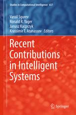Recent Contributions In Intelligent Systems 1st Edition Vassil Sgurev