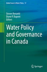 Water Policy And Governance In Canada 1st Edition Steven Renzetti