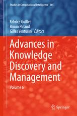 Advances In Knowledge Discovery And Management Volume 6 1st Edition Fabrice Guillet