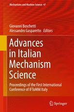 Advances In Italian Mechanism Science Proceedings Of The First International Conference Of Iftomm Italy 1st Edition Giovanni Boschetti