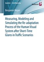Measuring Modeling And Simulating The Readaptation Process Of The Human Visual System After Shorttime Glares In Traffic Scenarios 1st Edition Benjamin Meyer Auth