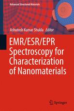 Emresrepr Spectroscopy For Characterization Of Nanomaterials 1st Edition Ashutosh Kumar Shukla Eds
