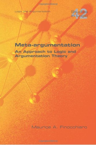 Metaargumentation An Approach To Logic And Argumentation Theory Maurice A Finocchiaro