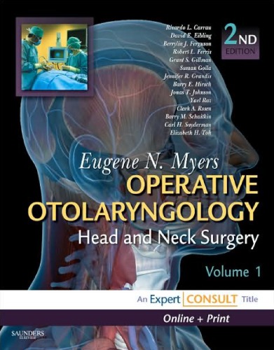 Operative Otolaryngologyhead And Neck Surgery 2nd Edition Eugene N Myers