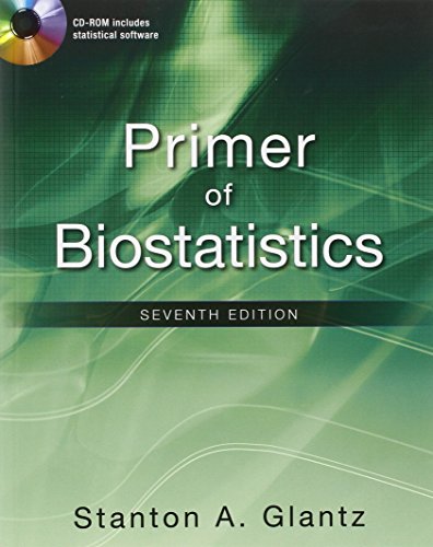 Primer Of Biostatistics 7th Edition Stanton A Glantz