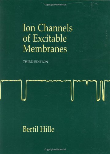 Ion Channels Of Excitable Membranes 3rd Edition Bertil Hille