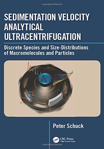 Sedimentation Velocity Analytical Ultracentrifugation Discrete Species And Sizedistributions Of Macromolecules And Particles Peter Schuck