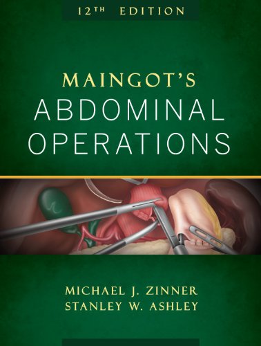 Maingots Abdominal Operations 12th Edition Michael Zinner