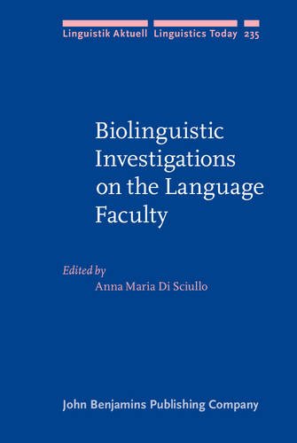 Biolinguistic Investigations On The Language Faculty Anna Maria Di Sciullo Ed
