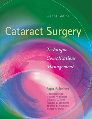 Cataract Surgery Technique Complications And Management 2e 2nd Edition Roger Steinert