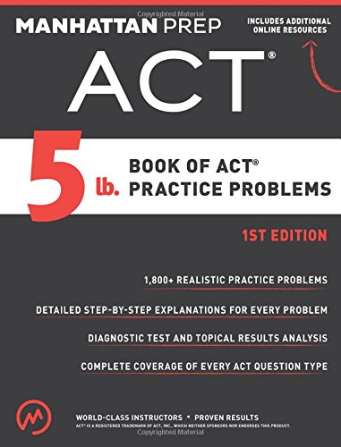5 Lb Book Of Act Practice Problems Coll