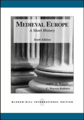 Medieval Europe A Short History 10th C Warren Hollister