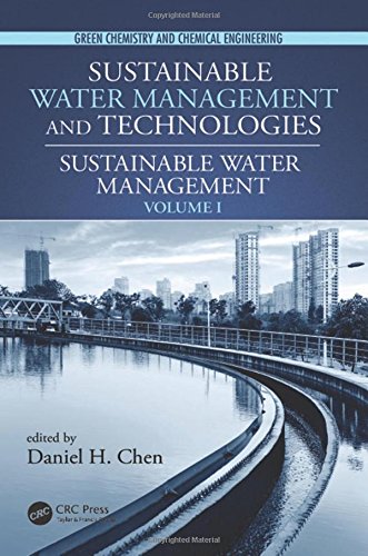 Sustainable Water Management And Technologies Daniel H Chen