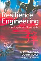 Resilience Engineering Perspectives Volume 1 Remaining Sensitive To The Possibility Of Failure Leveson