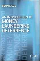 Introduction To Money Laundering Deterrence Cox Dennis