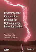 Electromagnetic Computation Methods For Lightning Surge Protection Studies Baba