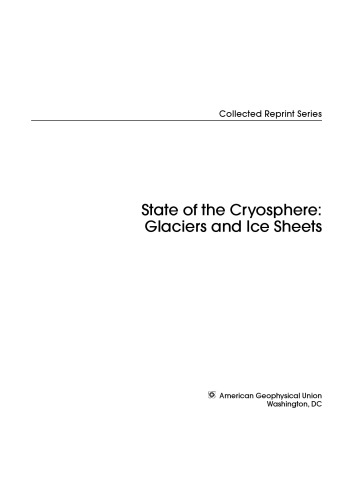 State Of The Cryosphere Glaciers And Ice Sheets
