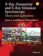 Xray Absorption And Xray Emission Spectroscopy Theory And Applications Bokhoven