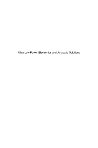 Ultra Low Power Electronics And Adiabatic Solutions Fanet Herv