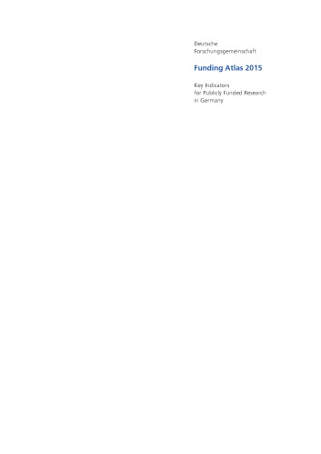 Funding Atlas 2015 Coll Dfg