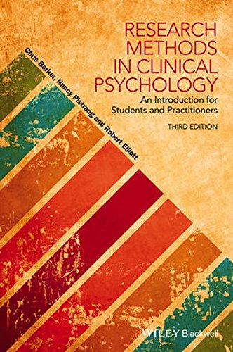 Research Methods In Clinical Psychology An Introduction For Students And Practitioners 3rd Edition Barker