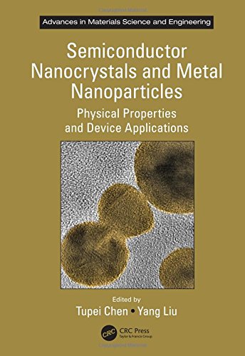 Semiconductor Nanocrystals And Metal Nanoparticles Physical Properties And Device Applications 1st Edition Chen