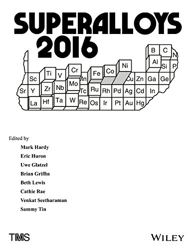 Superalloys 2016 Proceedings Of The 13th International Symposium On Superalloys Sponsored By The Seven Springs International Symposium Committee In Cooperation With The High Temperature Alloys Committee Of The Structural Materials Division Of Tms The 1st Edition Mark C Hardy