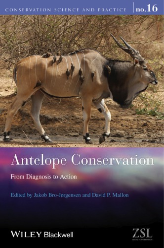Antelope Conservation From Diagnosis To Action Jakob Brojorgensen