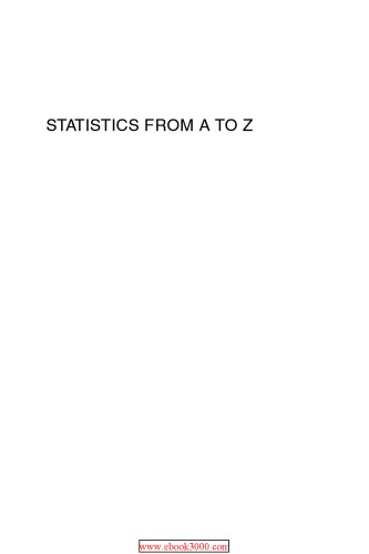 Statistics From A To Z Confusing Concepts Clarified Andrew Jawlik