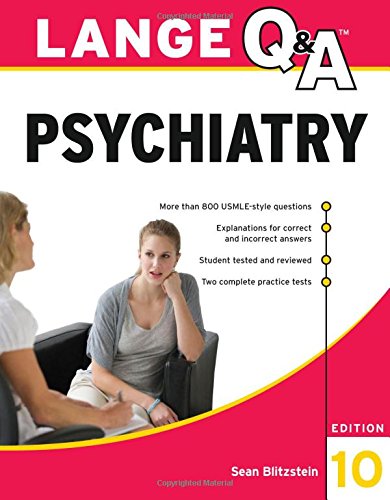 Psychiatry 10th Sean M Blitzstein