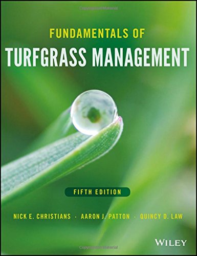 Fundamentals Of Turfgrass Management 5th Edition Nick E Christians