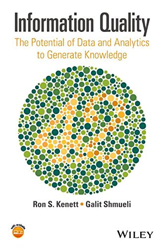 Information Quality The Potential Of Data And Analytics To Generate Knowledge 1st Edition Ron S Kenett
