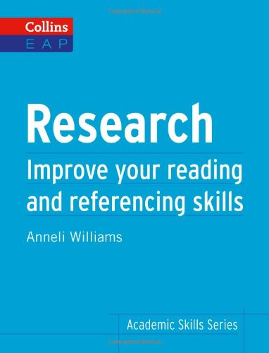 Research Improve Your Reading And Referencing Skills Anneli Williams