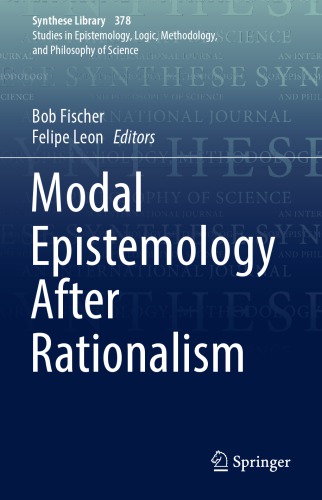 Modal Epistemology After Rationalism Bob Fischer Felipe Leon Eds