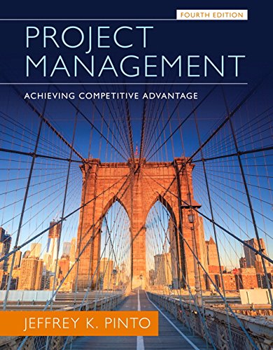 Project Management Achieving Competitive Advantage 4th Jeffrey K Pinto