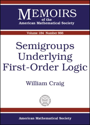 Semigroups Underlying Firstorder Logic William Craig