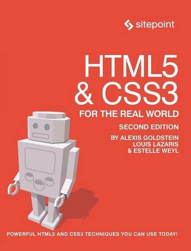 Html5 Css3 For The Real World 2nd Edition Alexis Goldstein