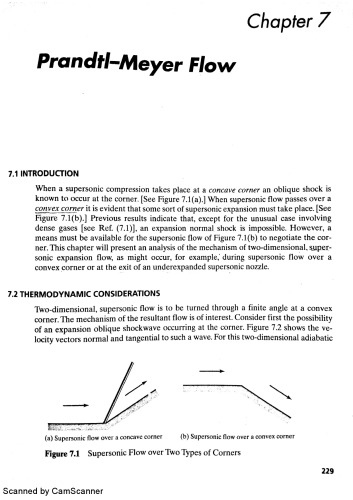 Gas Dynamics Chapter 7 James John Theo Keith