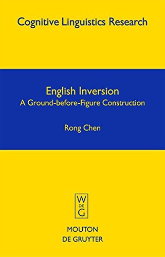 English Inversion Reprint 2013 Ed Rong Chen